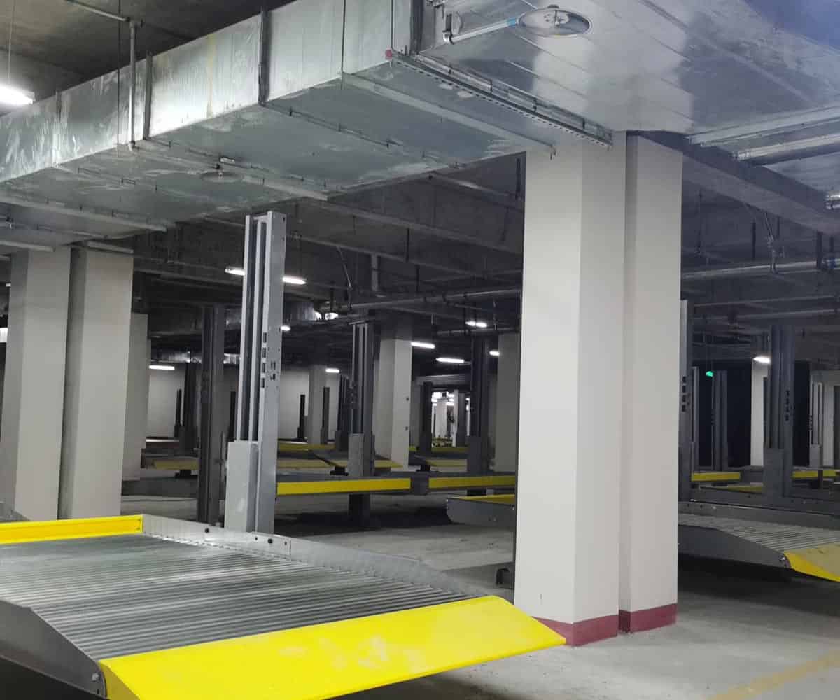 玉屏兩層升降式機械停車租賃