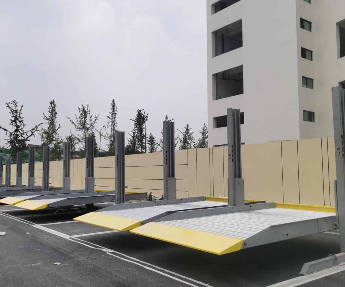 重慶二層升降式機(jī)械式立體停車設(shè)備拆除