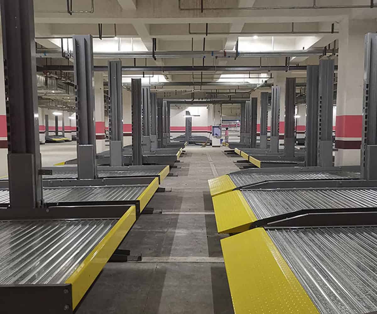 簡(jiǎn)易立體車庫(kù)停車設(shè)備回收