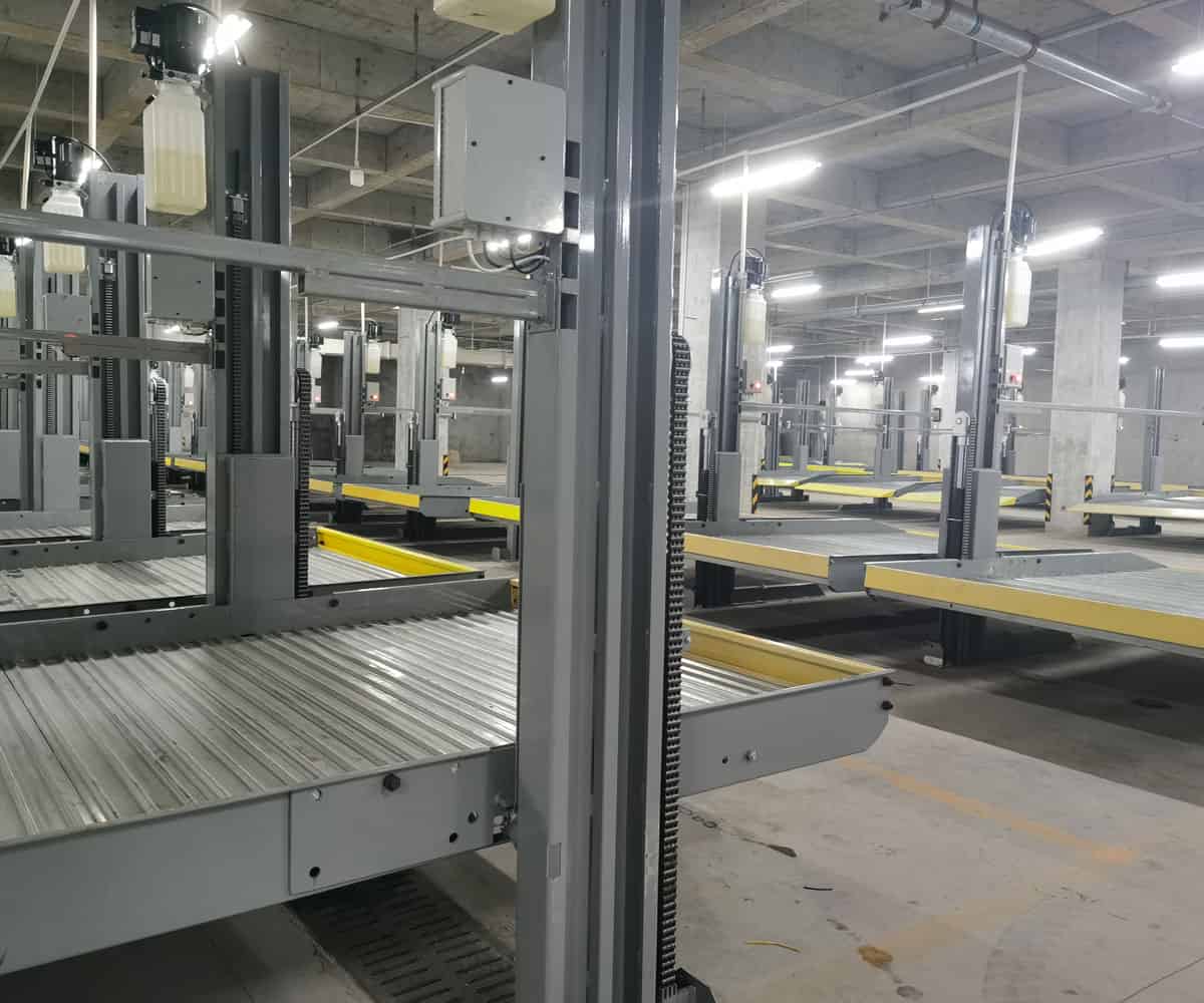 赫章兩柱式立體停車場安裝