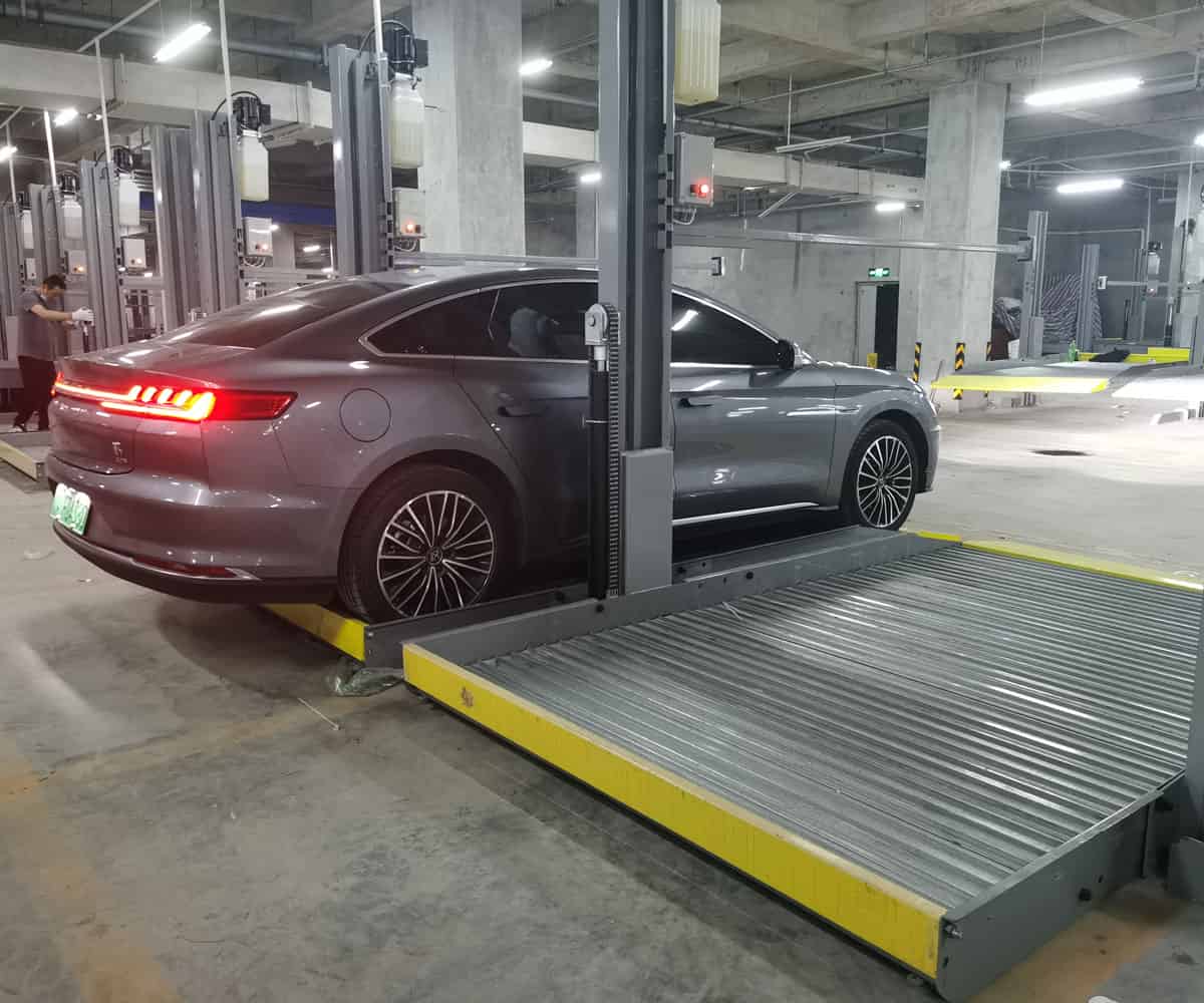 玉屏2層升降式機械立體車庫租賃