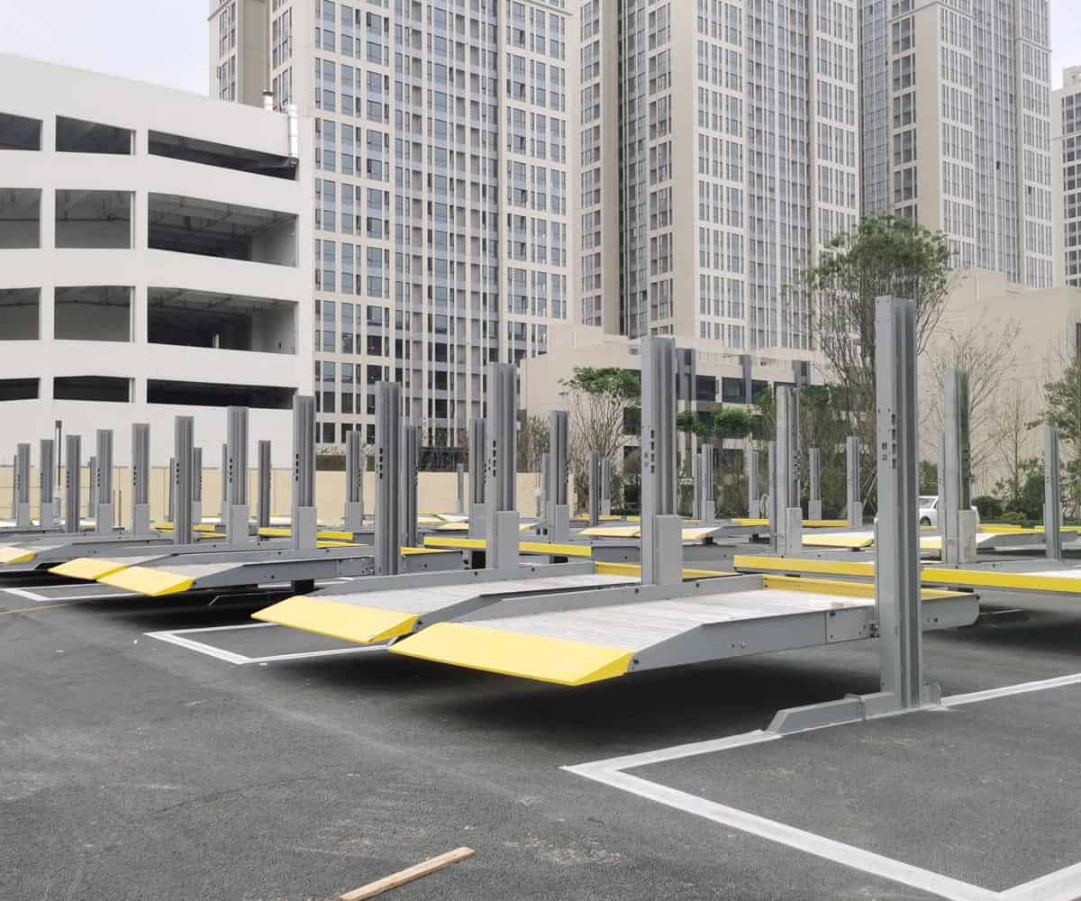 紫云雙層升降平移機械車庫維保