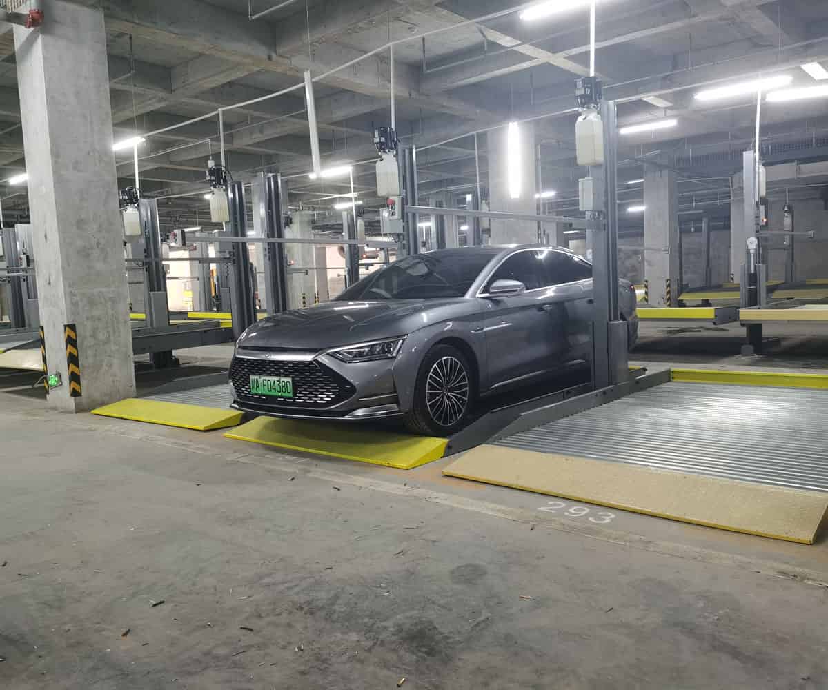 兩柱簡(jiǎn)易升降停車(chē)位改造