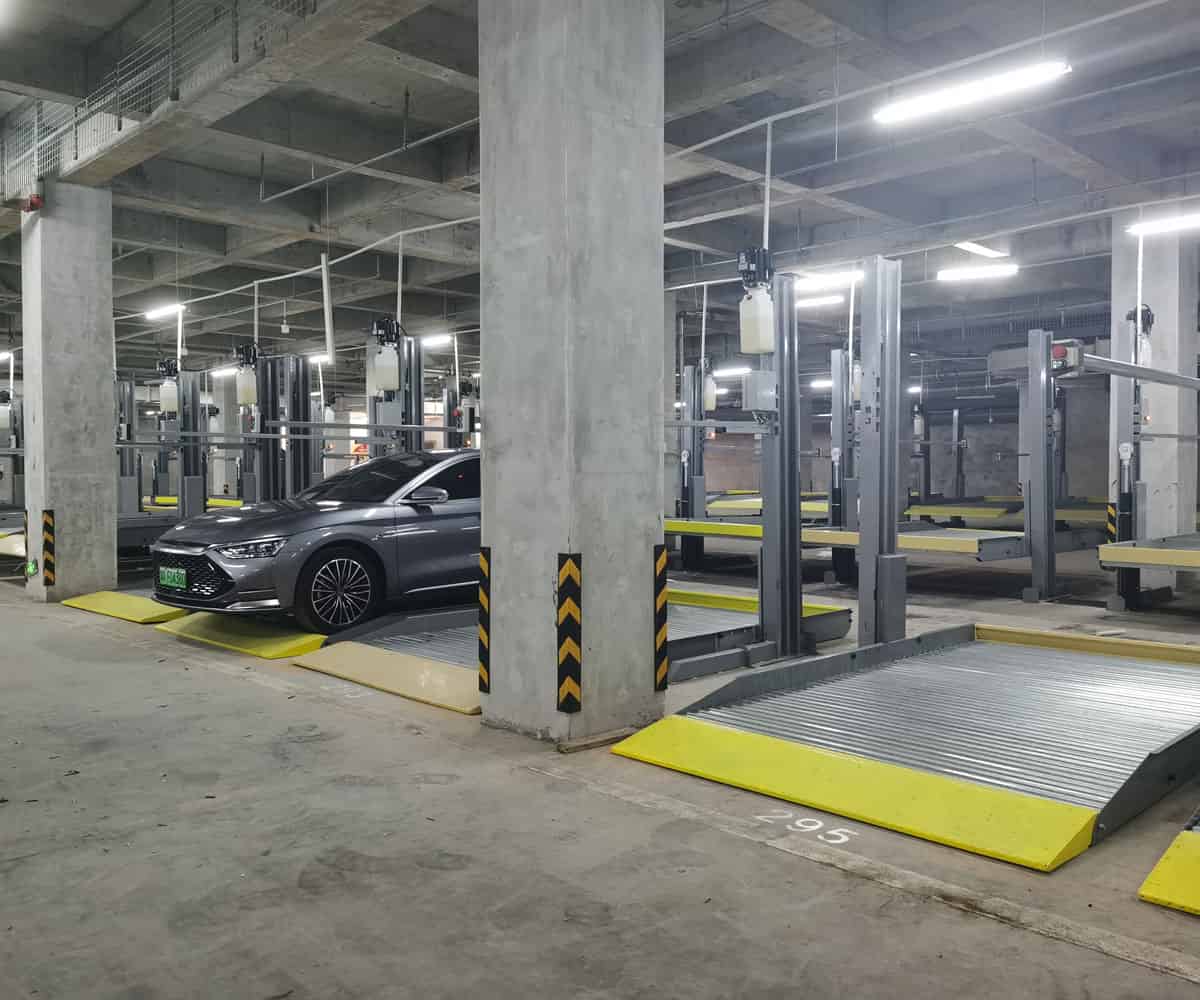 二層簡易升降類機(jī)械立體車庫短租