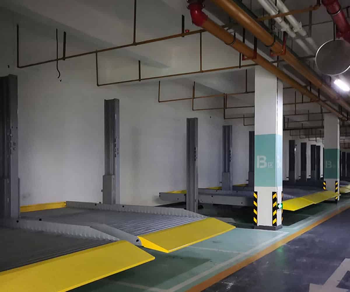 大方上下升降停車位改造