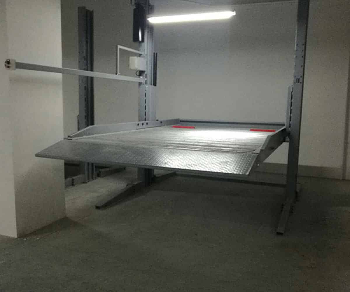 甘肅兩層升降式機械式立體停車設(shè)備二手