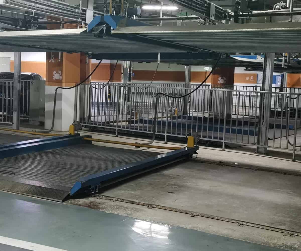 云巖兩柱簡易升降立體車位過驗收