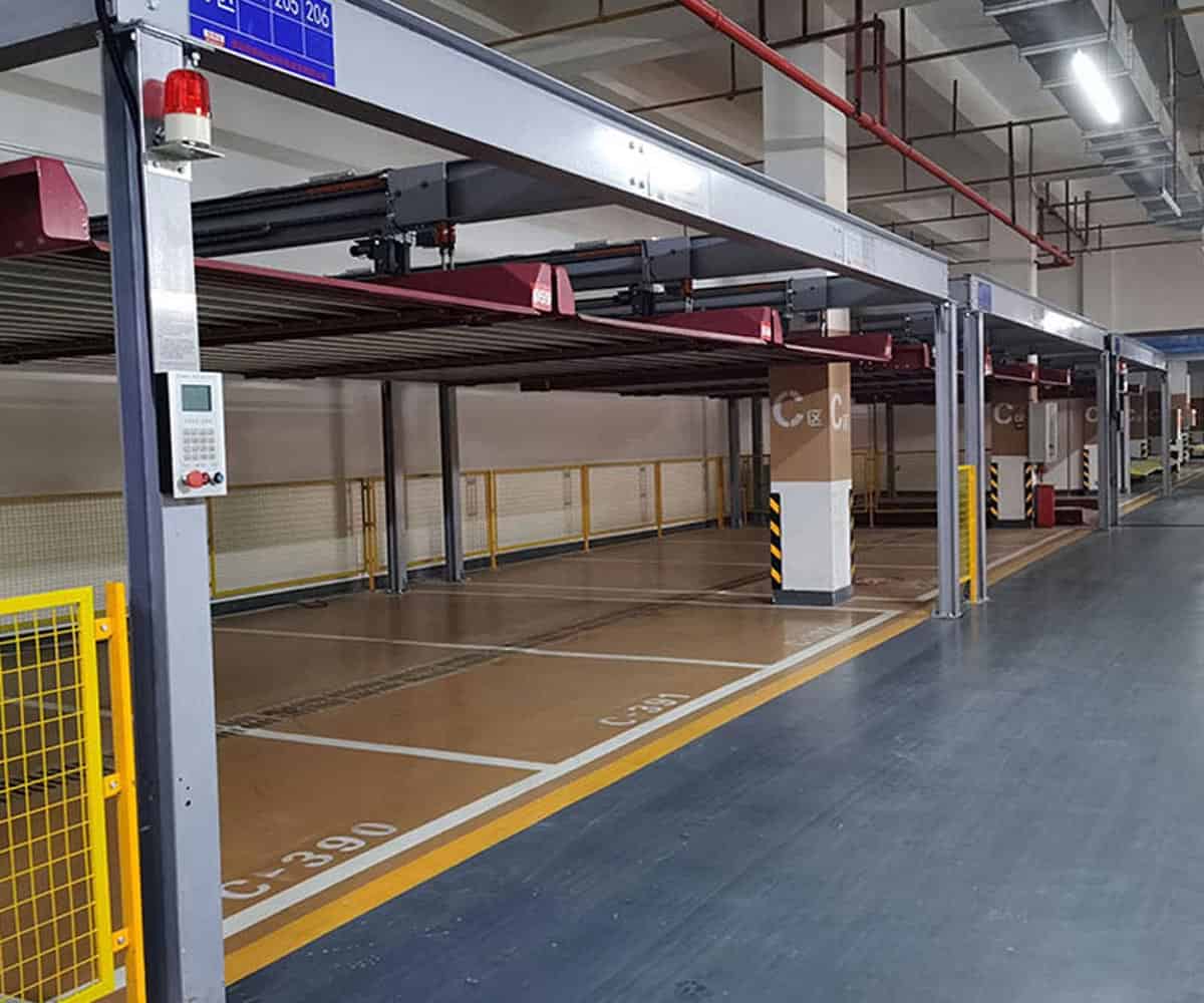 四川雙層簡易類機(jī)械式立體車庫回收