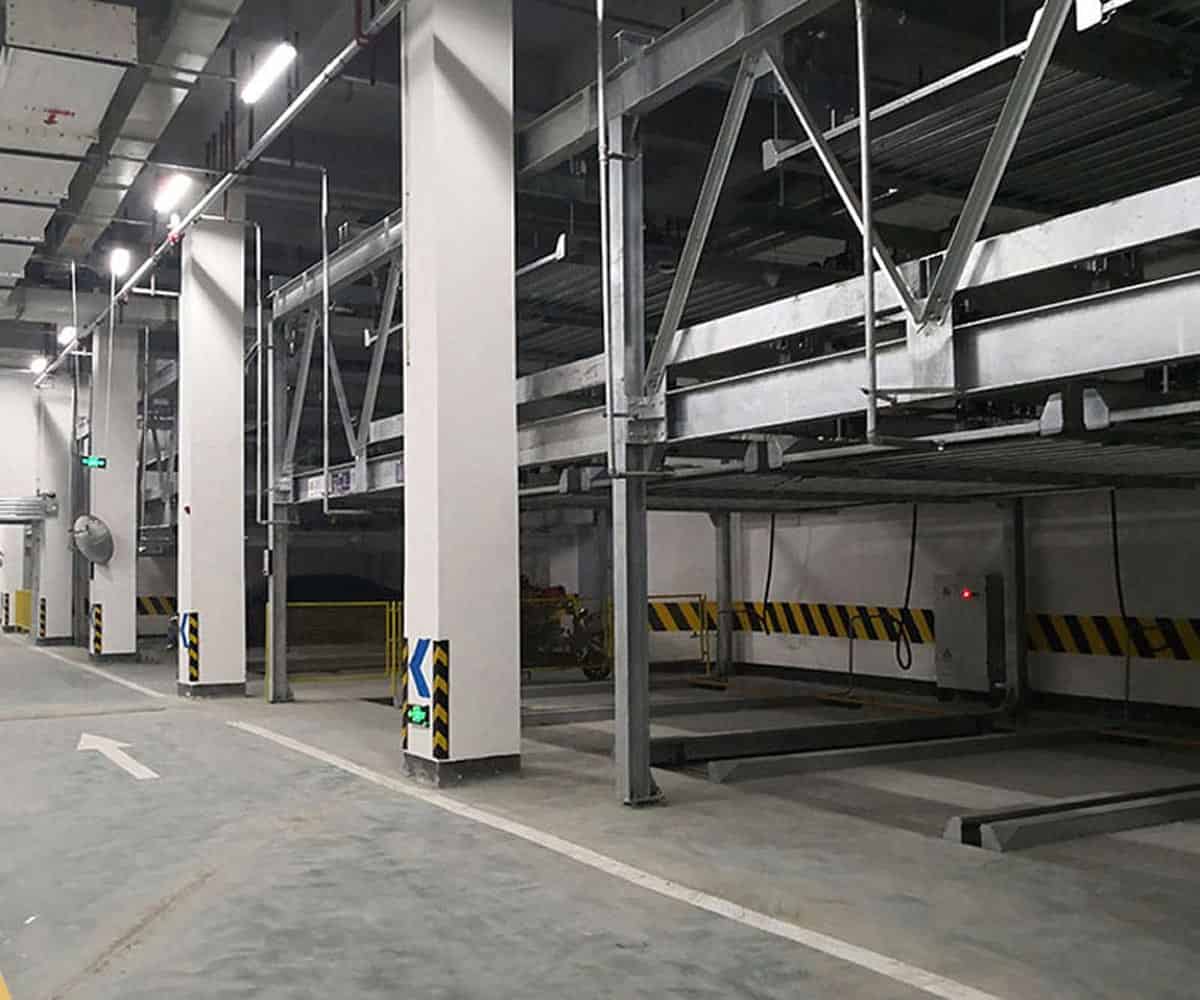 二層升降橫移機(jī)械式停車(chē)位過(guò)驗(yàn)收