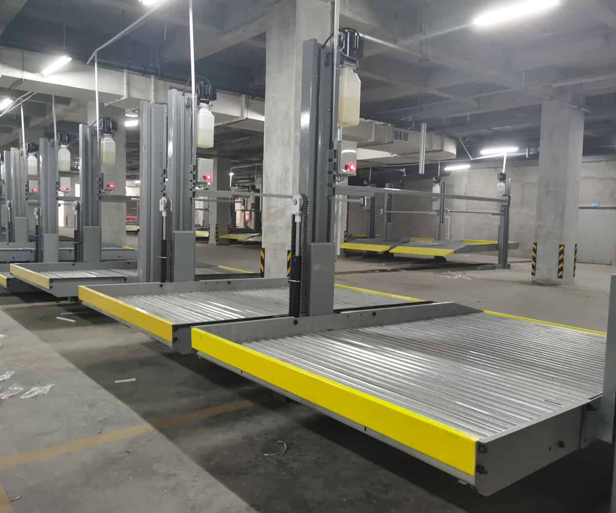 廣西兩層升降橫移立體車庫二手