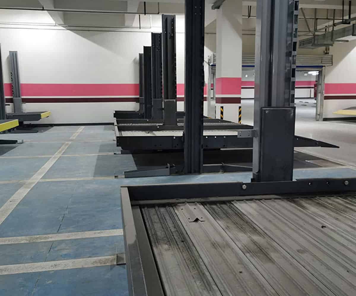 甘肅兩柱簡易類機械車庫收購