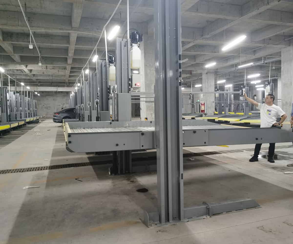 地下室簡易升降類立體停車設(shè)備拆除