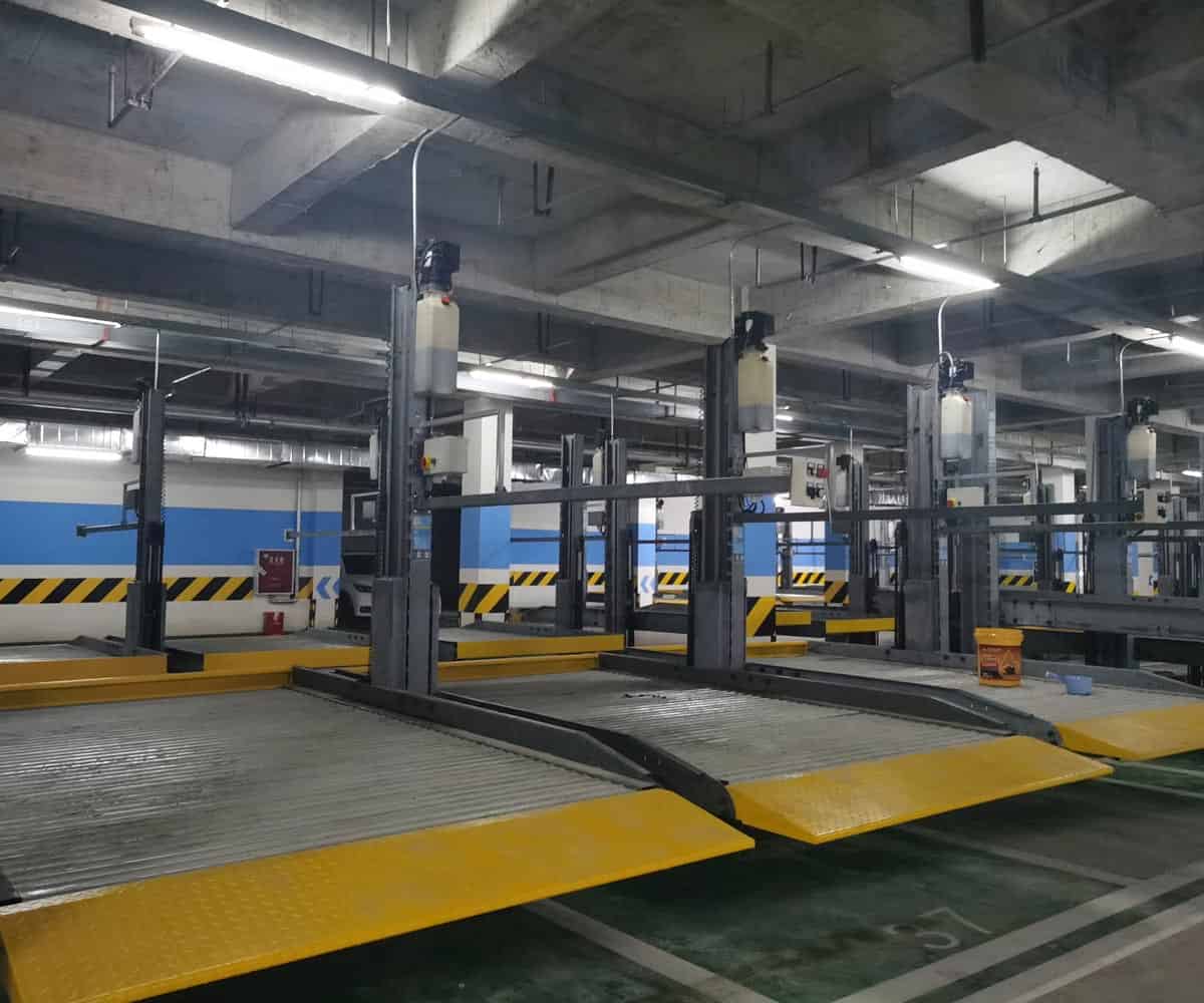 小區(qū)地下室升降式機械車位