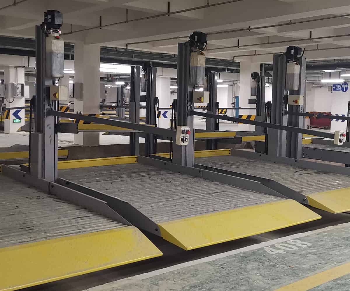 金沙雙層簡易升降立體停車