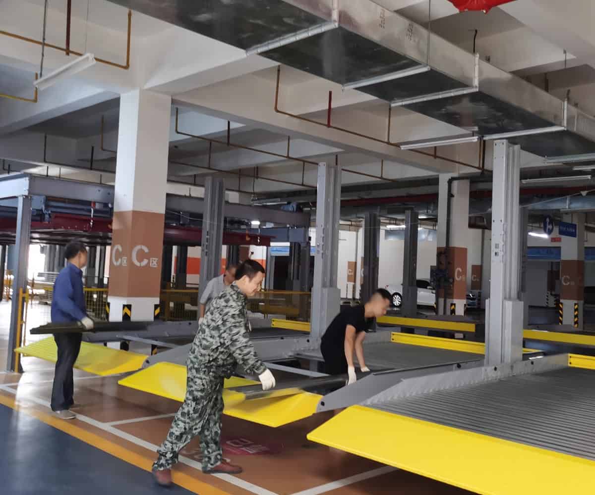 雙柱簡(jiǎn)易升降立體停車(chē)庫(kù) 雙柱簡(jiǎn)易升降立體停車(chē)庫(kù)