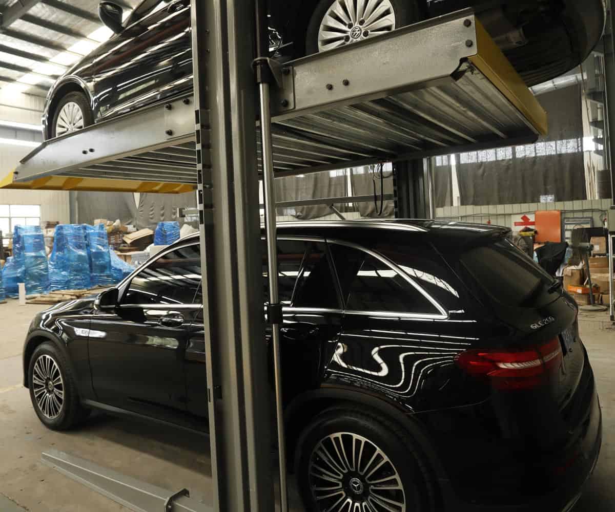 小區(qū)雙柱升降式停車位