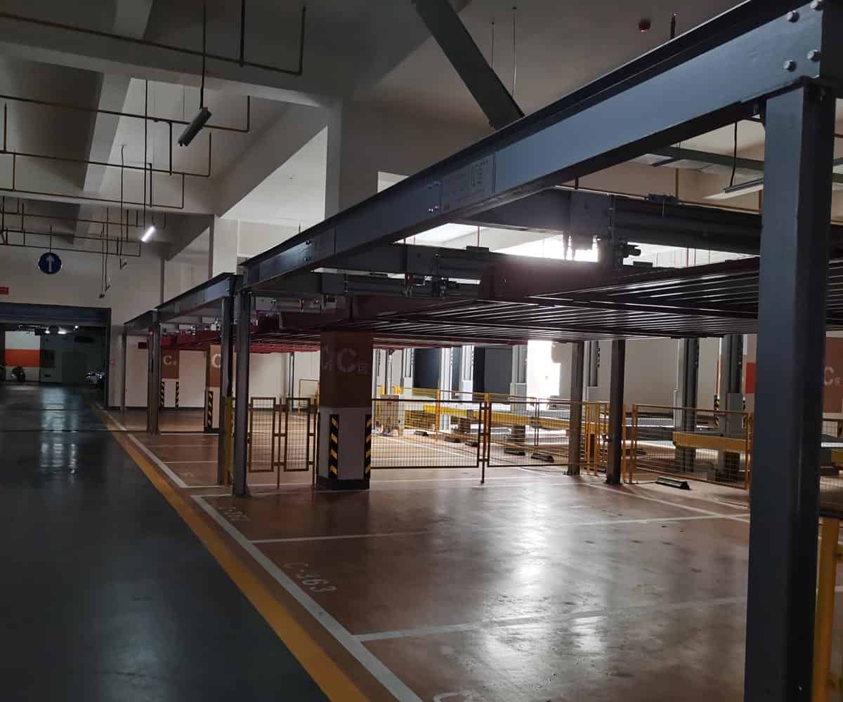 兩柱簡易升降類機械立體停車設(shè)備