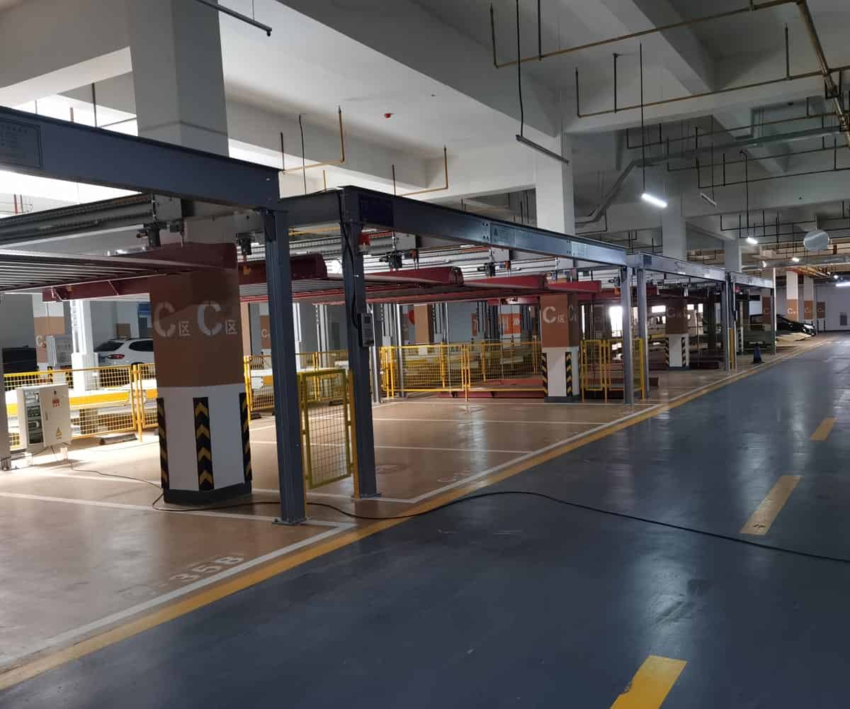 地下室地下室升降式機(jī)械停車(chē)場(chǎng)