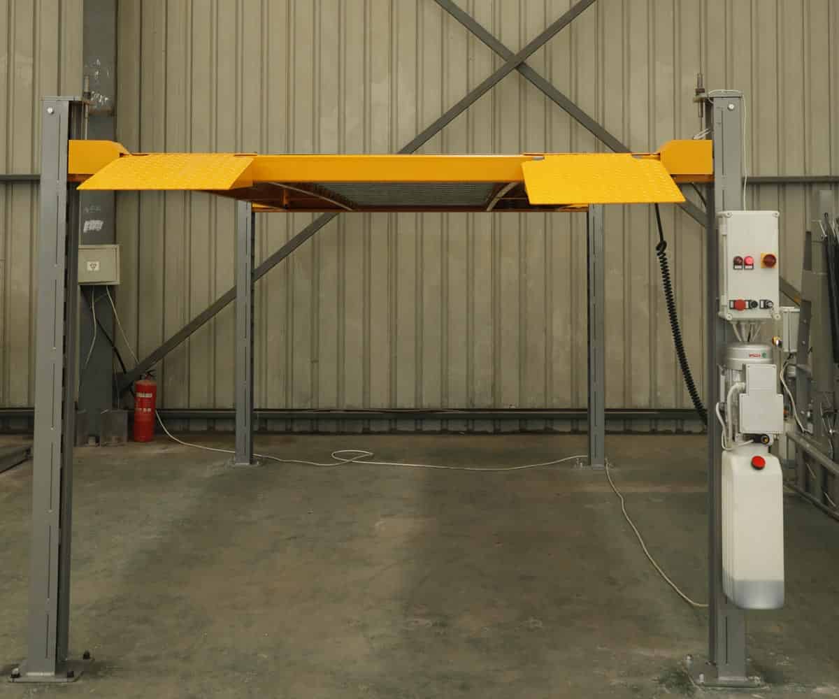 小區(qū)2層機械停車庫