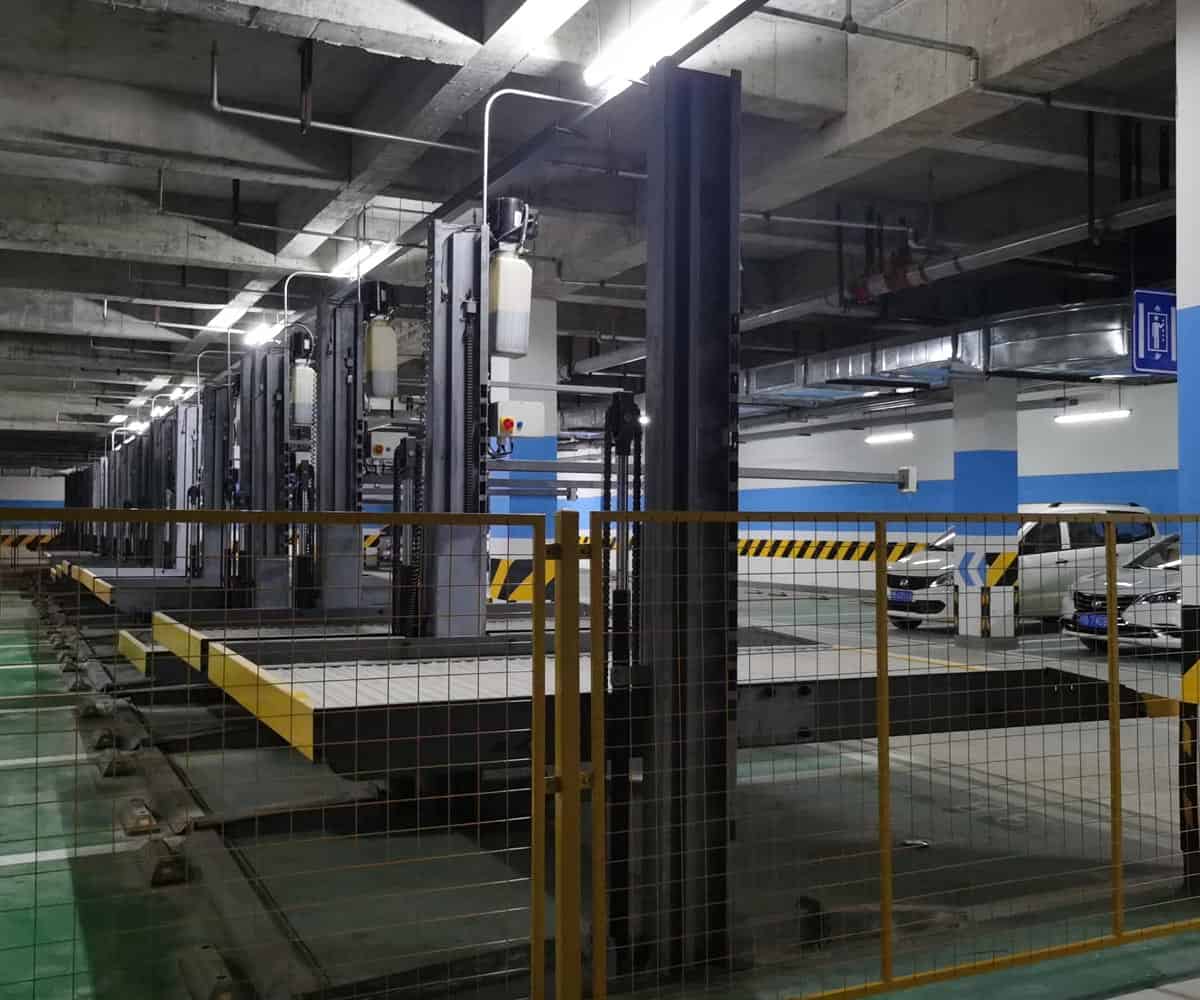 地下室雙層簡易升降類立體車庫 地下室雙層簡易升降類立體車庫