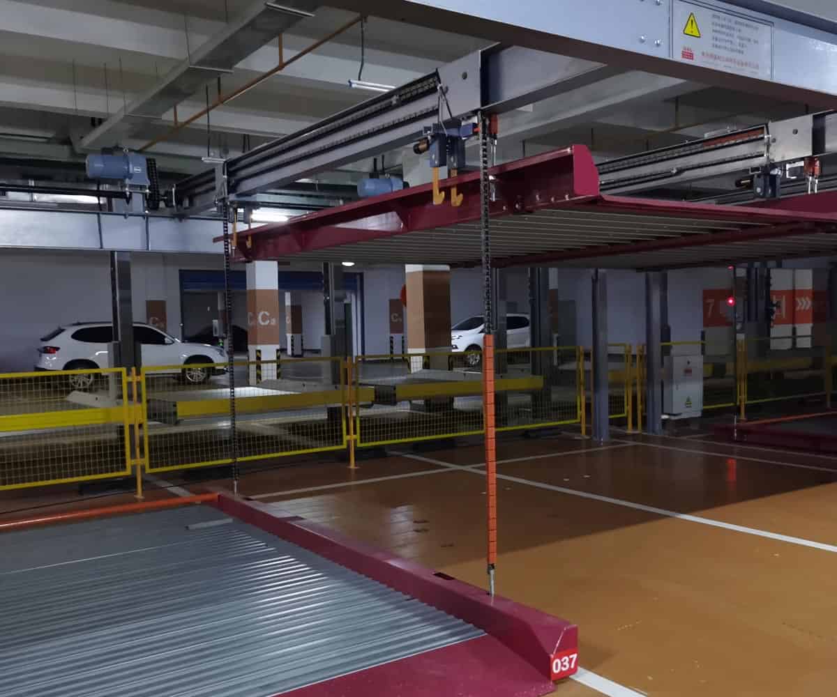 龍里地下室2層簡易類機械式立體車庫