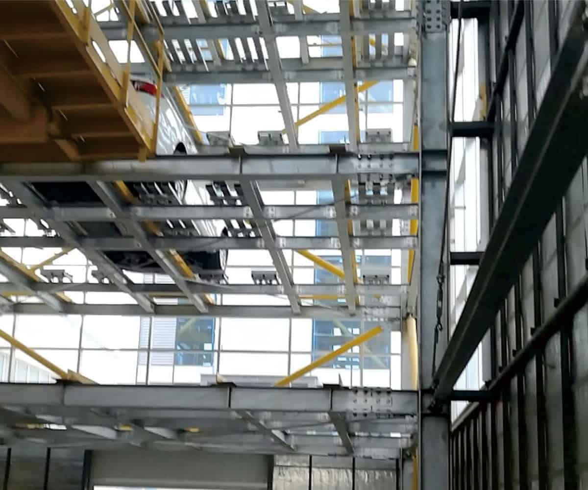 自動平面移動式停車立體車庫