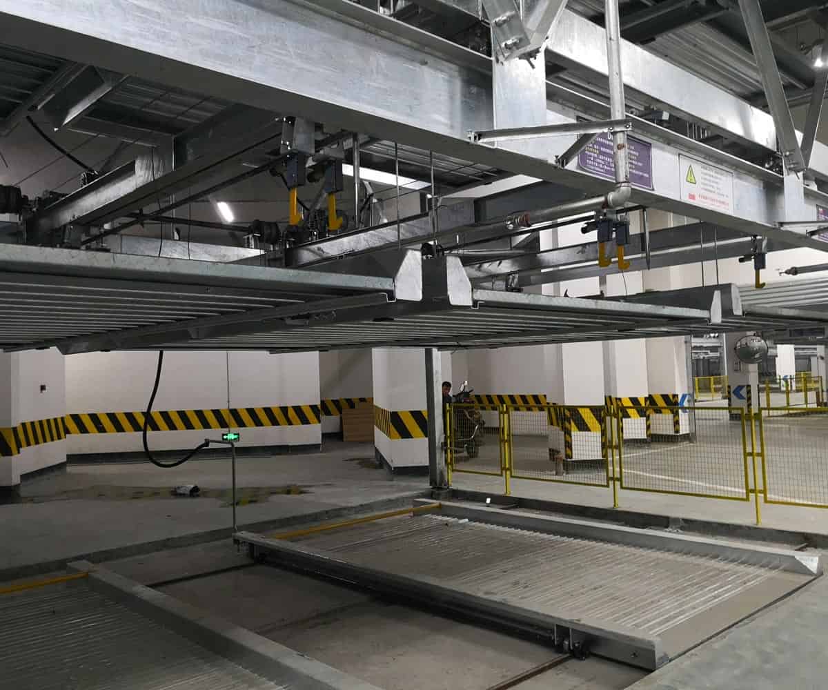 地面上下橫移類機(jī)械停車位