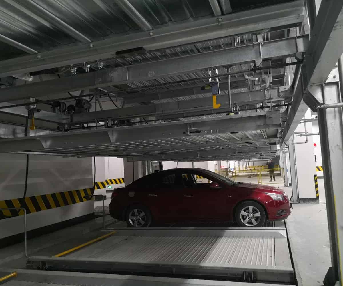負(fù)二正二地坑式PSH4D2四層升降橫移機(jī)械式停車設(shè)備