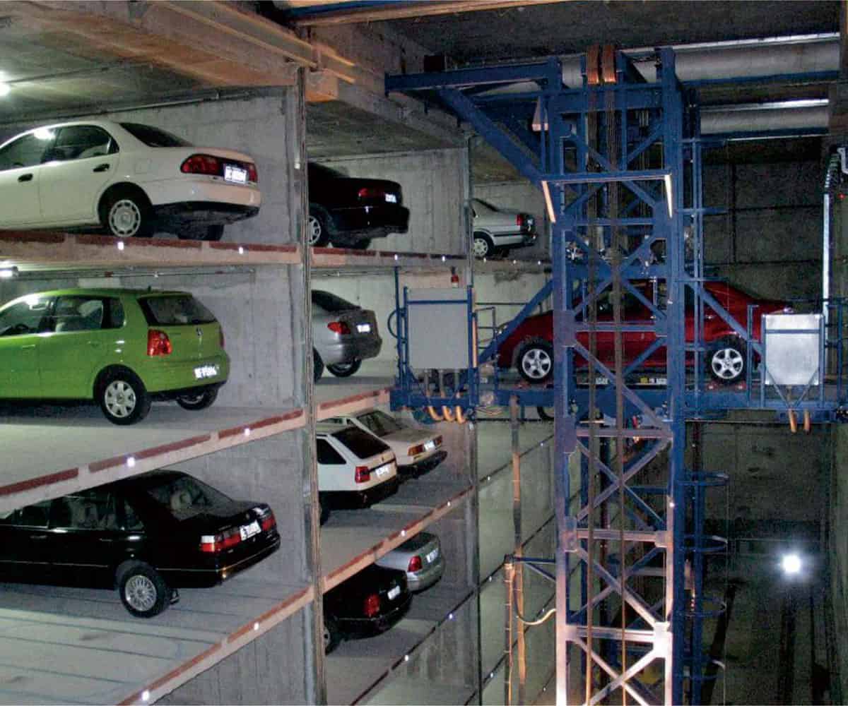 智能巷道堆垛類停車位