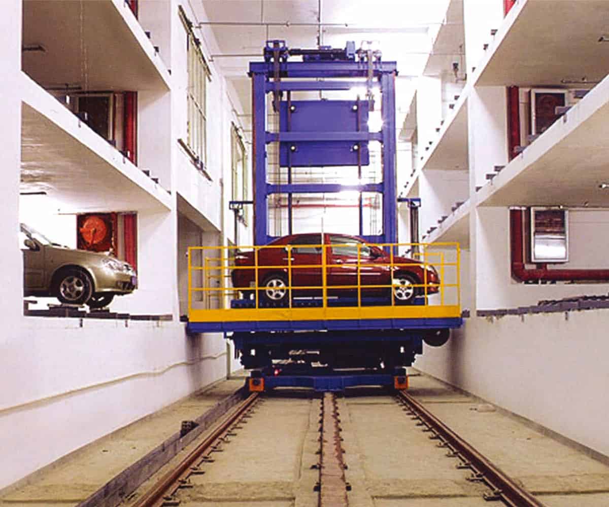 智能化巷道堆垛機(jī)械停車場(chǎng) 智能化巷道堆垛機(jī)械停車場(chǎng)