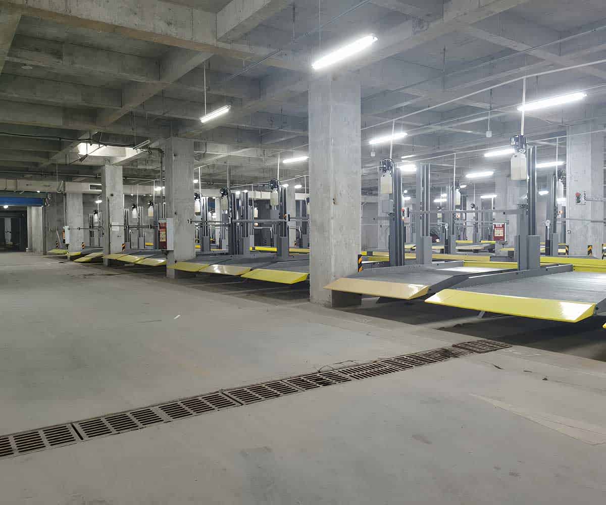 簡易升降機械式立體車庫消防系統(tǒng)