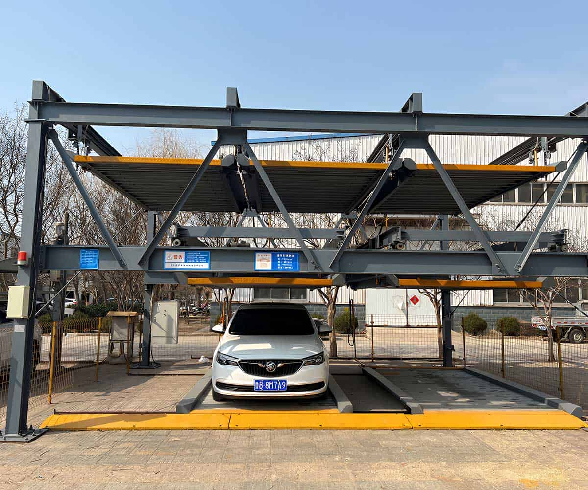 三層升降橫移機(jī)械車位的前景分析