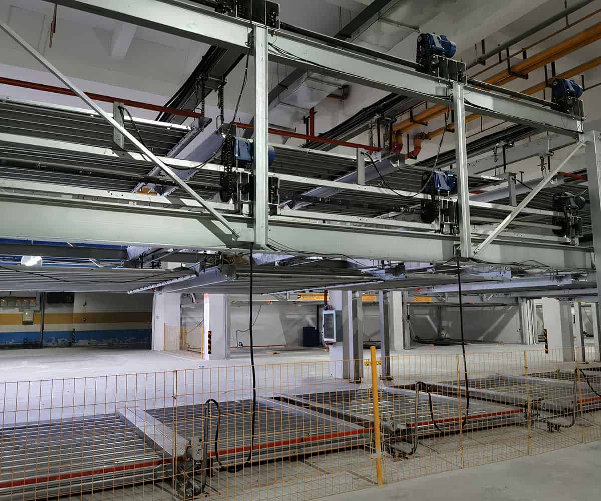 PSH立體車庫停車設(shè)備的凈高要求